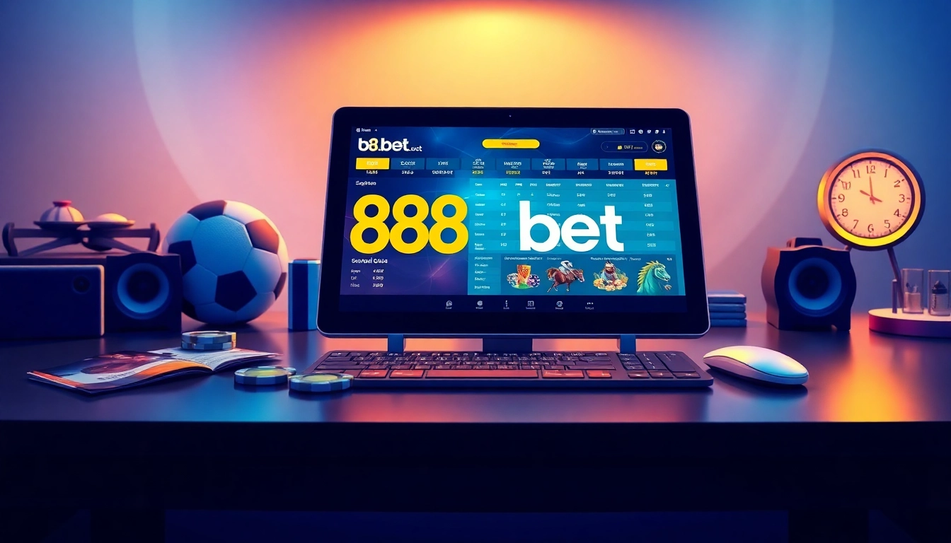 Explore the innovative online betting platform 888b.bet with engaging visuals and user-friendly design.
