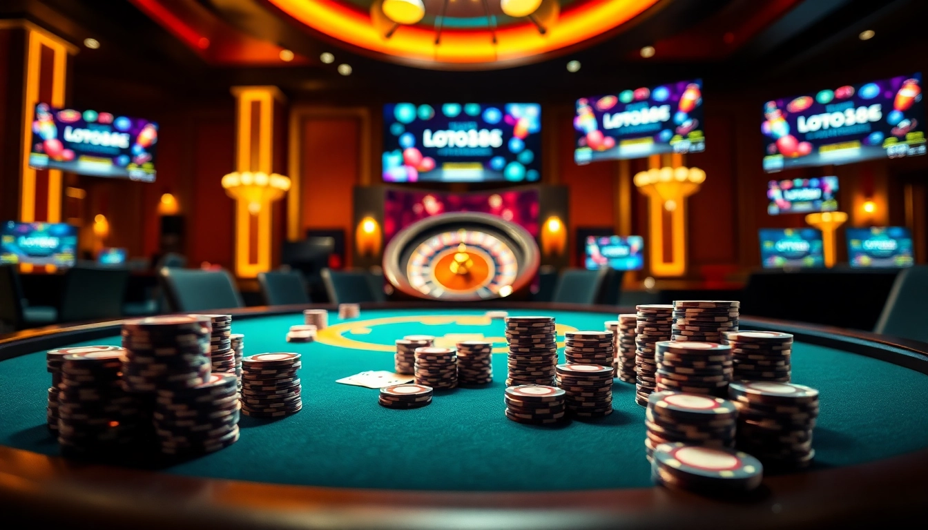 Experience thrilling gaming at loto188.gb.net with vibrant casino visuals and engaging betting action.