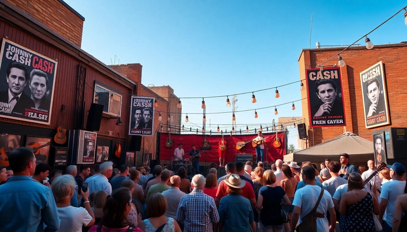 Celebrate at the Johnny Cash Birthday Bash on johnnycashbirthday.com with vibrant music and community joy.